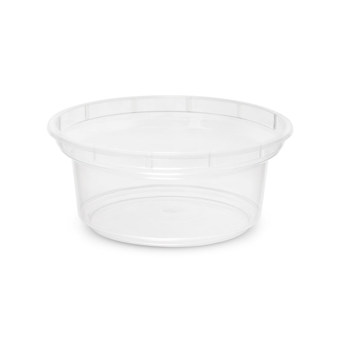 Round Deli Container 8 oz. Case (1000)