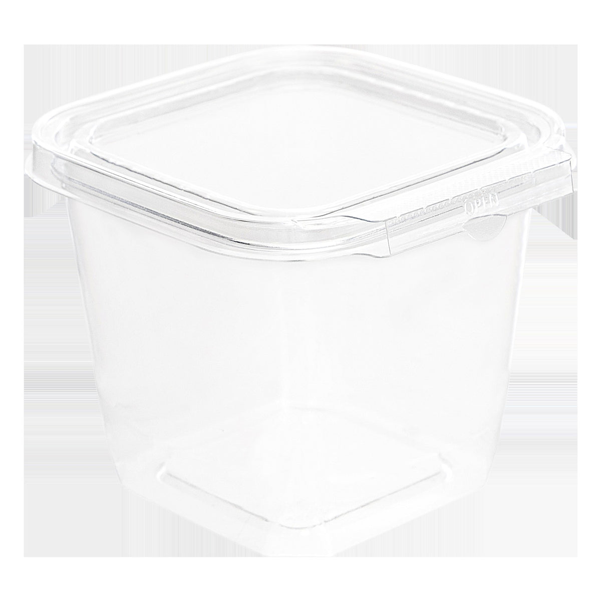 Square Tamper Evident Container 24 oz. Case (264)