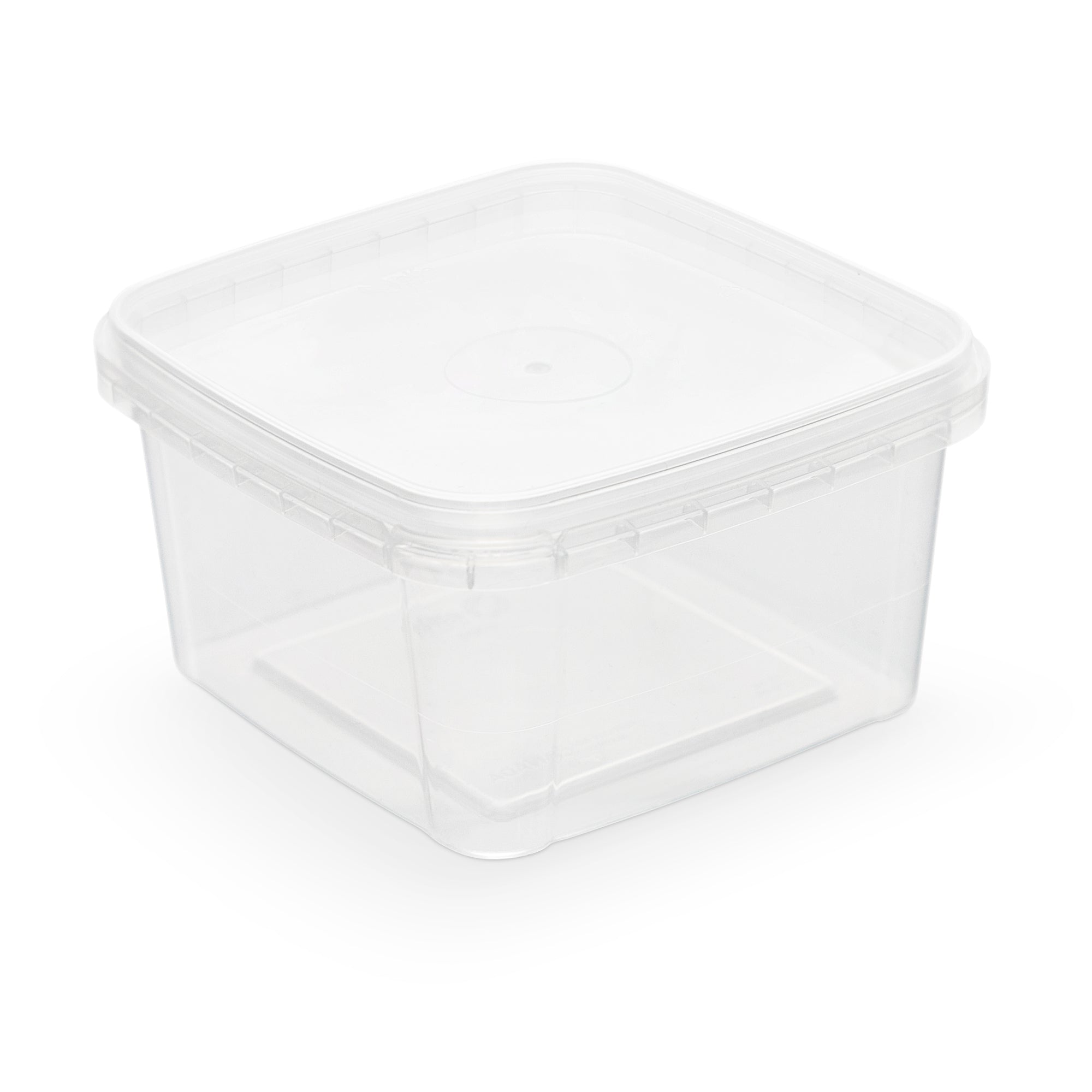 Square Deli Container 16oz.- 1 lb. 10/pk – EZstack