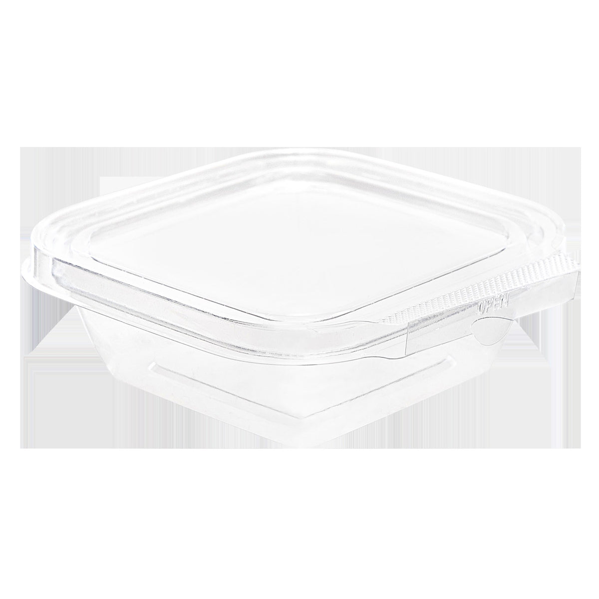 Square Tamper Evident Container 8 oz. Case (300)