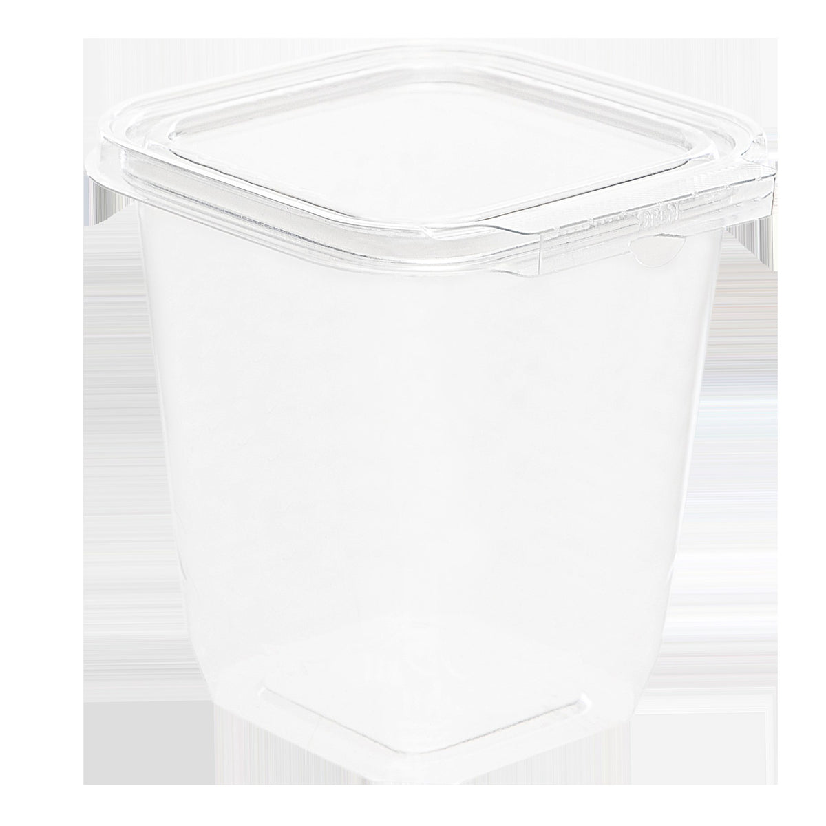 Square Tamper Evident Container 32 oz. Case (240)