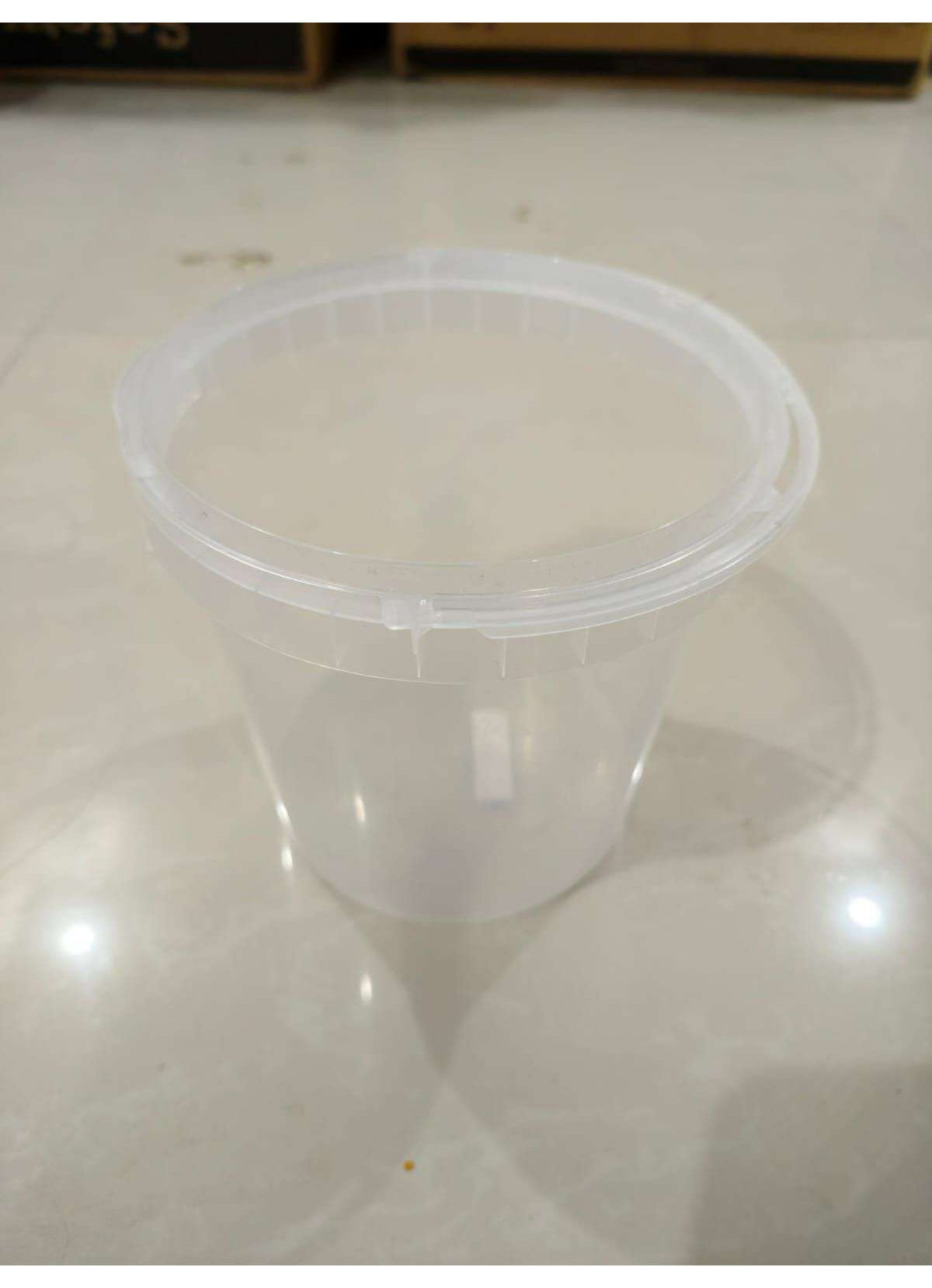 Round Secure Container with Handle 48 oz. Case (100)